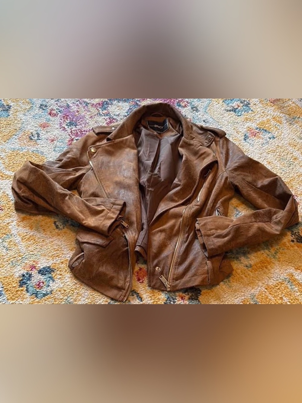 Vtg BNCI Cropped Jacket-sz. Med
